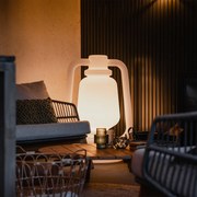 Inteligentná stojaca lampa biela 110 cm vrátane Wifi G95 - Storm Extra Large