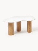 Mramorový konferenčný stolík v organickom tvare Naruto