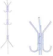 Vešiak na oblečenie Pablo - biely