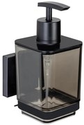 WENKO 71444800 - Dávkovač mydla VACUUM-LOC QUADRO ED 7,5x16 cm čierny