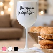 Ahome Pohár na víno Nepijem degustujem Vyberte farbu: Biela