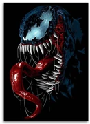 Gario Obraz na plátne Komiksová postava Venom od Marvelu - Alberto Perez Rozmery: 40 x 60 cm