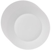 Orion Súprava porcelánových plytkých tanierov Mona linka 6 ks, 27 cm
