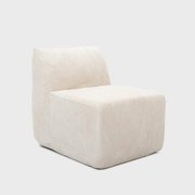 Kreslo SVELA béžové 746758