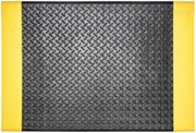 Hamat, Gumová rohožka 650 Base+ Economic black/yellow, 60x90, čierna, chodba / predsieň
