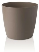 Gardenico Kvetináč Ella Twist 'n' Roll taupe, 30 cm, 30 cm