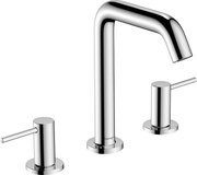 Hansgrohe Tecturis S, 3-otvorová umývadlová batéria 150 EcoSmart+ s odtokovou súpravou Push-Open, chrómová, HAN-73330000