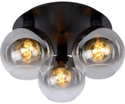 Lucide 74114/03/30 - Stropné svietidlo MARIUS 3xE27/40W/230V čierna