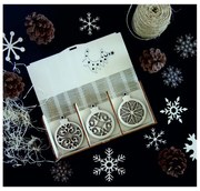 Vianočné ozdoby z dreva a plastu, Vianočné dekorácie drevené , drevené doplnky PR0116-Christmas HEU-