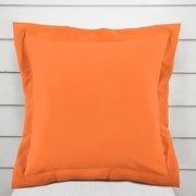 Biante Dekoračná obliečka na vankúš s lemom Rongo RG-035 Oranžová 30 x 50 cm
