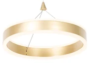 Závesné svietidlo mosadz 30 cm vrátane LED 3-stupňový stmievač - Lyani