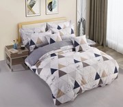 3 dielne obliečky Krepové polycotton Triangle mix 200x140cm+90x70cm TiaHome