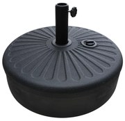 Podstavec pod slnečník Houseland Bixi 56 cm čierny