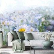 Fototapeta - Maľované sedmokrásky (147x102 cm)