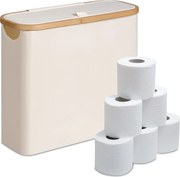 Úložný priestor na toaletný papier na 12 roliek RD51701, béžová