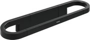 Ravak Chrome II držiak uterákov čierna X07P1382