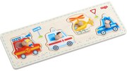 Drevené vkladacie puzzle – záchranárske vozidlá