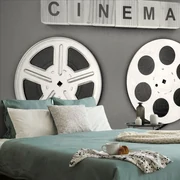 Tapeta filmová čiernobiela páska