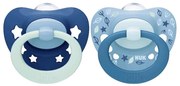 Dojčenský cumlík  NUK Signature 6-18m 2ks chlapec, vel. 6-18 m