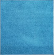 Kusový koberec Eton tyrkys štvorec, 200x200, modrá, obývacia izba, AladinWorld Expres