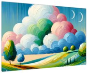 Obraz - Krajinka s mrakom (90x60 cm)