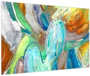 Obraz - Farebná abstrakcia (90x60 cm)