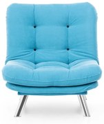 Rozkladacie kreslo Solo I tyrkysové