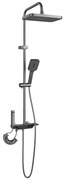 Gamma Piano, sprchový set s termostatickou batériou, grafitová, GMA-BPONT-GM