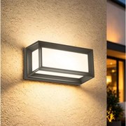Brilagi - LED vonkajšie nástenné svietidlo PARKER LED/12W/230V 3000/4500/6000K antracit IP44