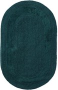 Kúpeľňový koberček Javo Cotton zelený ovál