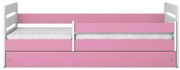 Detská posteľ Tomi ružový 80x140