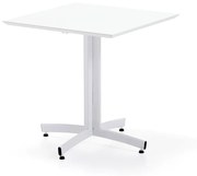 Stôl SANNA, 700x700x720 mm, biela