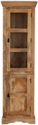 furniture-nabytek.cz - Drevená vitrína z masívu mango 60x200x45