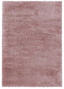 Ayyildiz, Kusový koberec Fluffy Shaggy 3500 rose, 80x150, ružová, obývacia izba