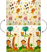 CH Detská obojstranná podložka Animals 150x200