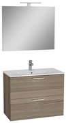 Vitra Mia kúpeľňová zostava s umývadlom, zrkadlom a osvetlením 79x61x39,5 cm cordoba MIASET80C