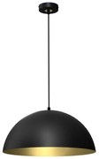 Milagro Luster na lanku BETA 1xE27/60W/230V pr. 45 cm čierna MI1791