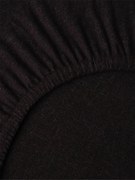 Froté plachta 90 × 200 cm - tmavo hnedá