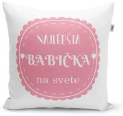 Sablio Vankúš Najlepšia babička: 40x40 cm