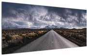 Obraz cesty v púšti (120x50 cm)