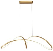 Zuma Line 20026P-GD - LED Luster na lanku FERMI LED/50W/230V 3000/4000/6000K