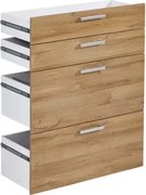 Sada zásuviek (4 ks) Calvia, starý dub%