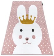 Koberec PETIT BUNNY KRÁLIK ružový