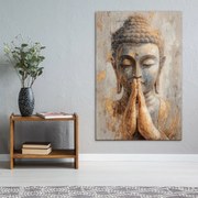 DUBLEZ | Drevený obraz - Buddha | UV potlač, Premium