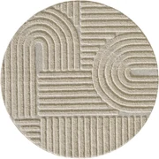 Béžový okrúhly koberec ø 120 cm Art – Ayyildiz Carpets