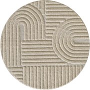 Béžový okrúhly koberec ø 160 cm Art – Ayyildiz Carpets