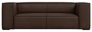 Tmavohnedá kožená pohovka 212 cm Madame - Windsor &amp; Co Sofas