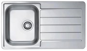 ALVEUS 1144640 - Kuchynský drez LINE 86x50 cm matná oceľ/satin, bez excentra