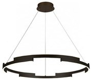 Redo 01-3176 - LED Stmievateľný luster na lanku CASTLE LED/45W/230V čierna