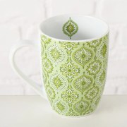 Zelený hrnček Portofino 330ml Variant: Zelené pozadie